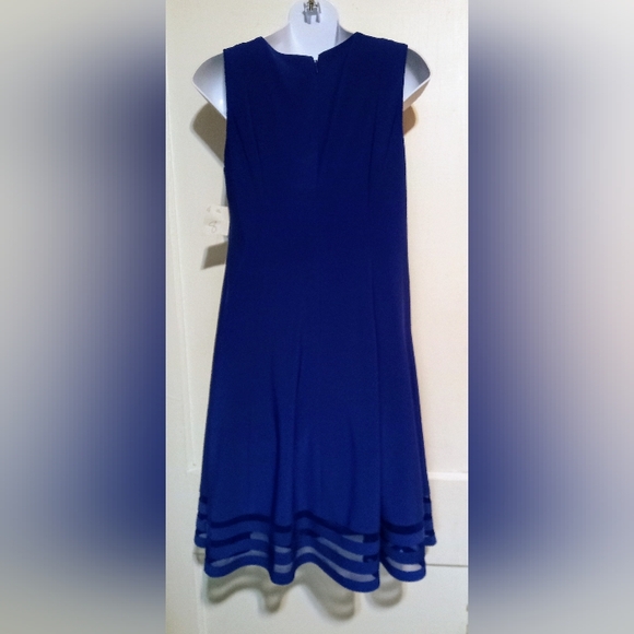 🛍️ BUNDLE ONLY🛍️Jessica Howard Deep Blue Midi Dress - Picture 5 of 9